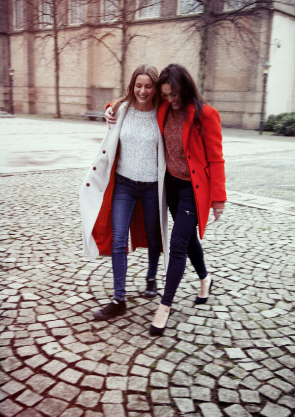 Trench Coat - passie rood