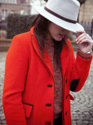 2-3_2 Trench Coat - passie rood