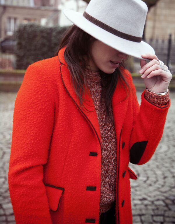 Trench Coat - passie rood