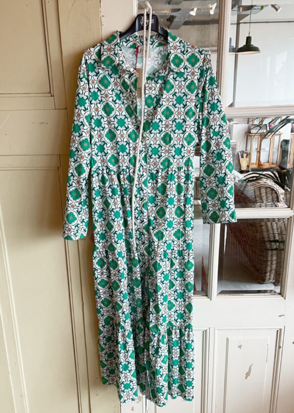 Johanna Paris - 70`s Dress Green