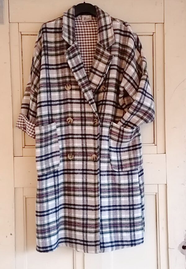 Johanna Paris - Coat Bright Check