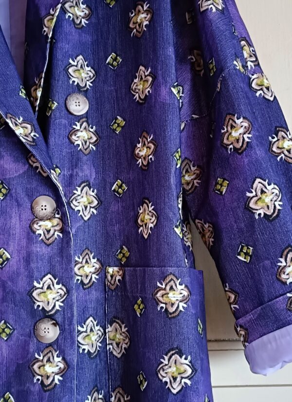 Johanna Paris - Long Purple Blazer