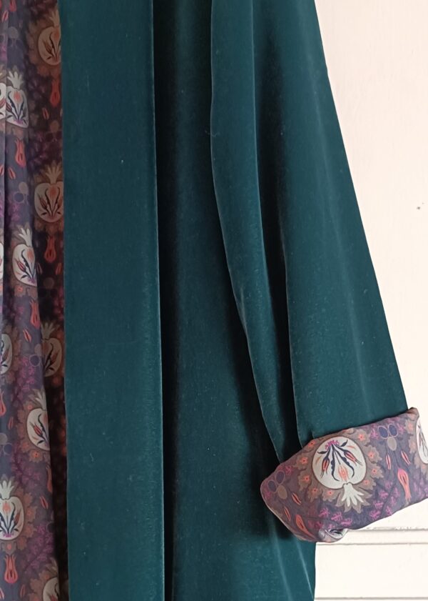 Johanna Paris - Flowy Jacket Petrol