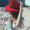 Classic red hat