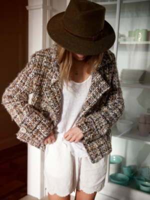 chanel_brown_short_1 Carlala Jacket Brown - Short