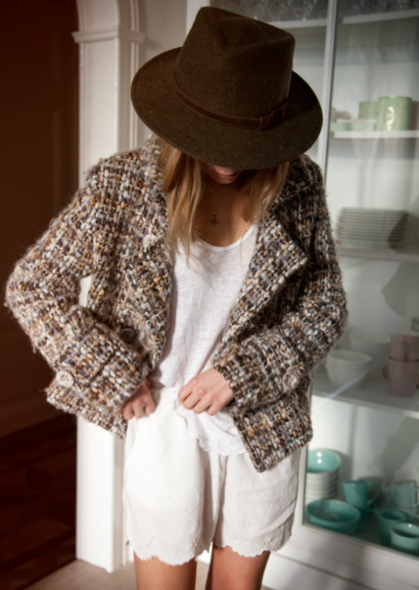 Carlala Jacket  Brown - Short