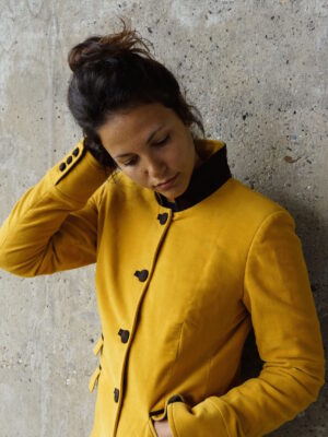 dsc0038 Jockey Coat - Yellow