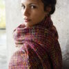 Multi color shawl (knitted)