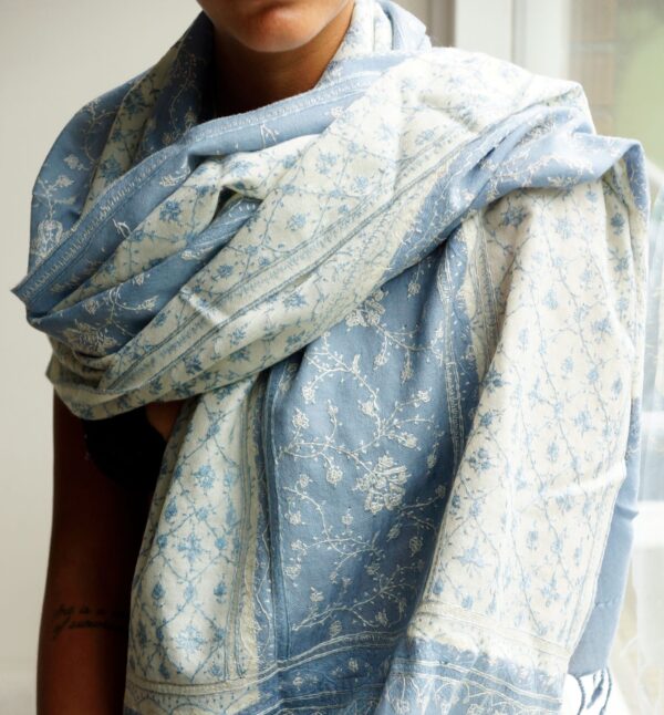 Silk/pashmina scarf