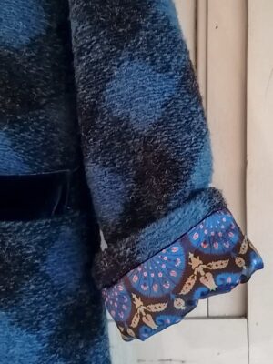 fancy_velour_jas_mouw Johanna Paris - Fancy Velours Coat