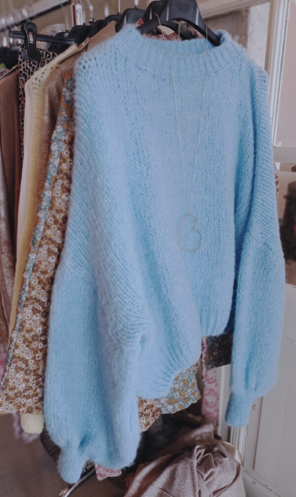 fluffy_cardigan_babyblue_rek Johanna Paris - Fluffy Cardigan Babyblue