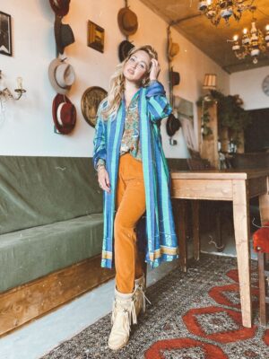 fransisca_met_kimono_cognac_pant_en_print_bloesje_1 Old 1977