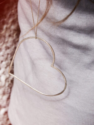 groot-silver-see-me LARGE HEART - Silver