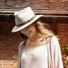 Classic light grey hat