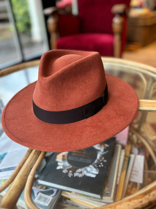 Boho Classy Cognac Hat