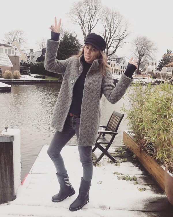 Wool Jacket Long - Grey