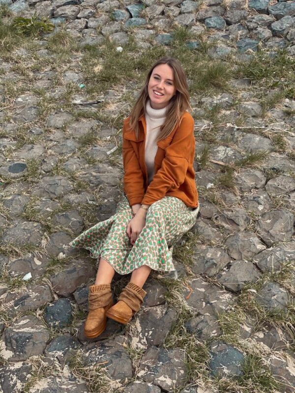 Johanna Paris - Animal Skirt Green