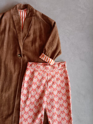 img20221014162510 Johanna Paris - Flare Pant Coral