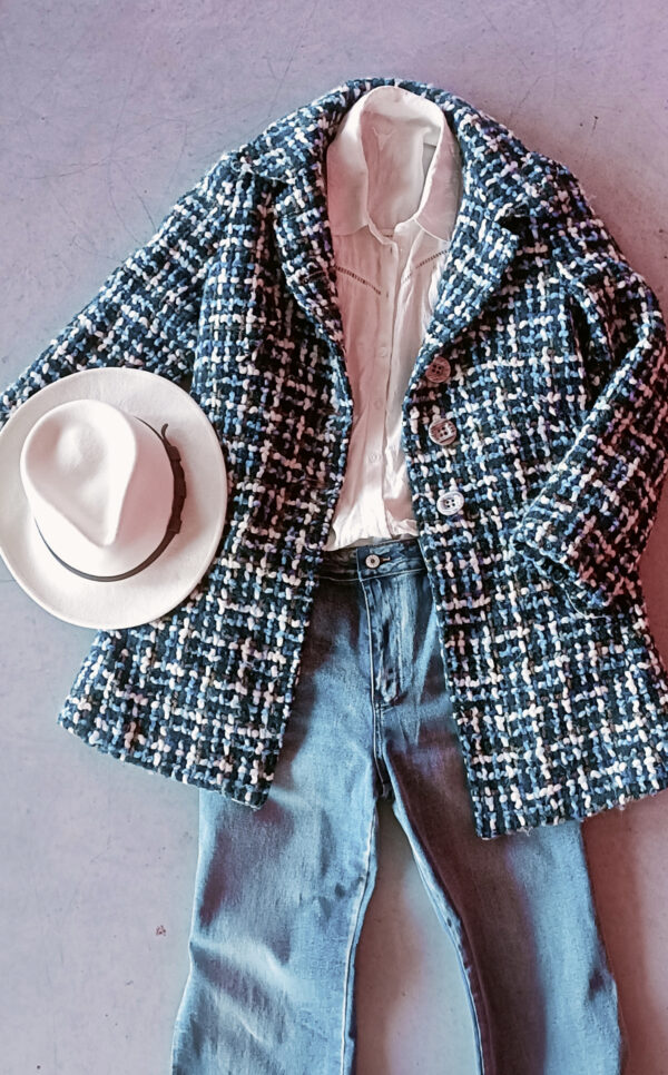 Carlala Jacket Blue - Long