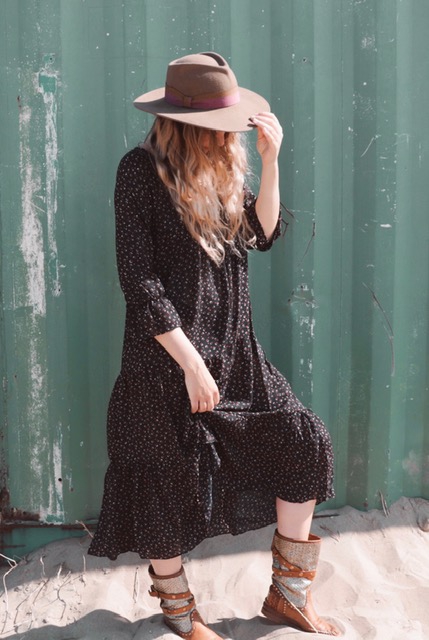 Dots 'n circles dress