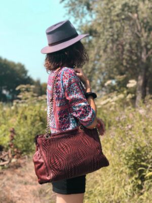 img_2602_1 Shopping bag with weave - "Edera"