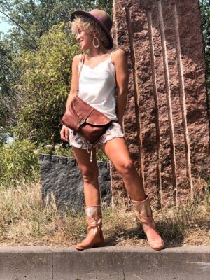 Crossbody rectangular - "Maia"