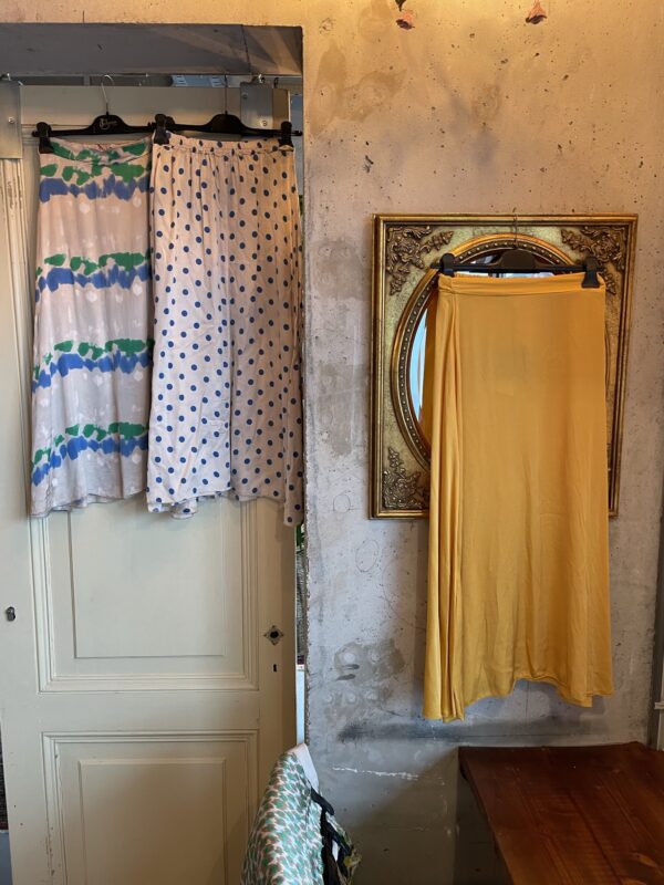 Johanna Paris - Tie&Dye Skirt Blue