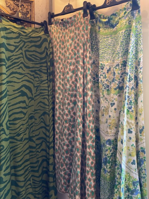 Johanna Paris - Animal Skirt Green