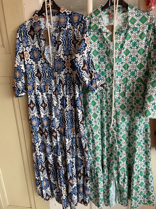 Johanna Paris - 70`s Dress Blue