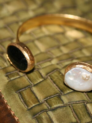 img_5450 Black/white agate bracelet