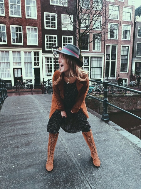 Dots 'n circles dress