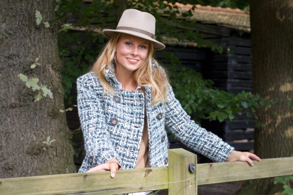 Carlala Jacket Light Blue - Short