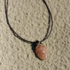 Rose sunstone necklace