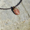 Rose sunstone necklace