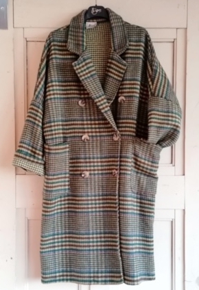Johanna Paris - Coat Multicolour Check