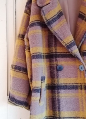 Johanna Paris - Coat Multicolour Check