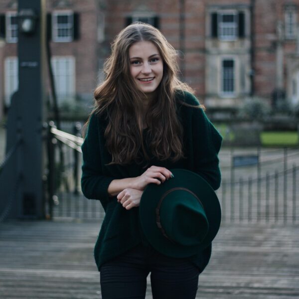 Classic green hat