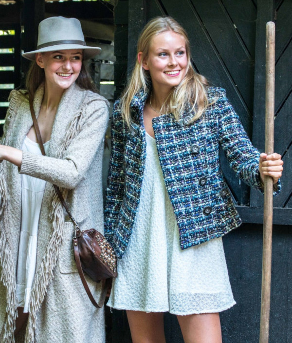 Carlala Jacket Blue - Short