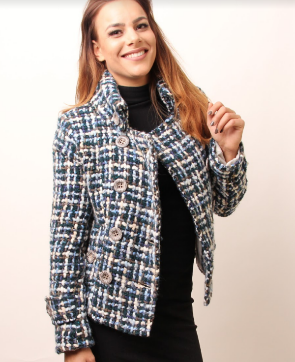 Carlala Jacket Blue - Short