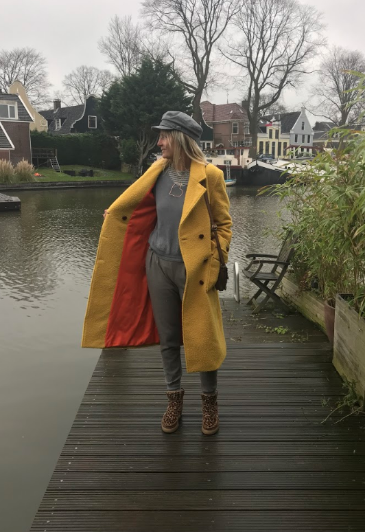 Trench Coat Long - Yellow