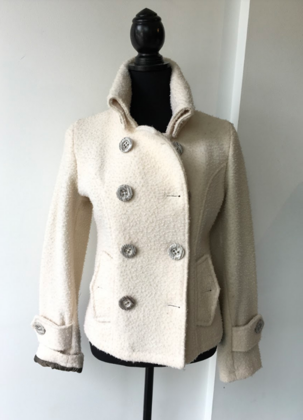 Wool Jacket Short - White