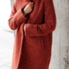 Winter Coat - Red Orange