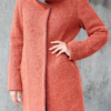 Winter Coat - Red Orange