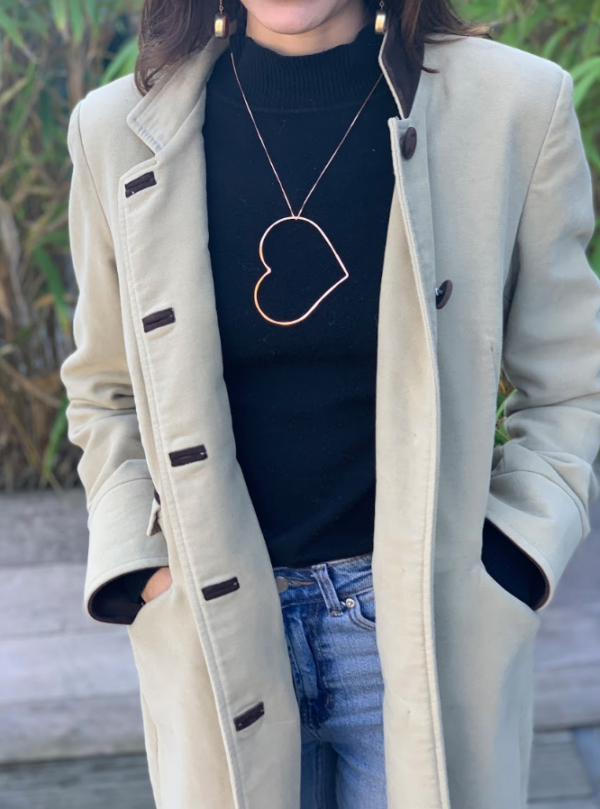 LARGE HEART - Bronze