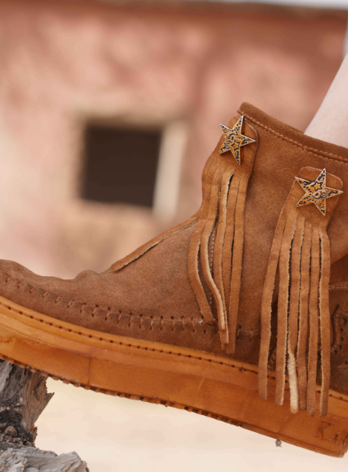 Uluru B Fringe Cognac