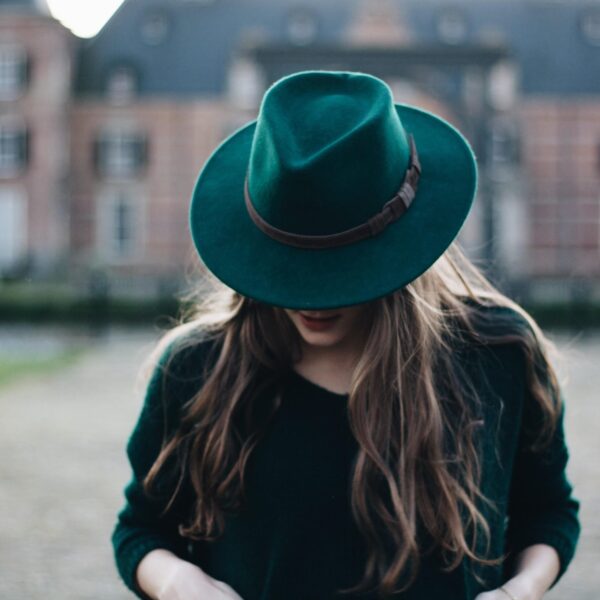 Classic green hat