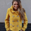 Wool Jacket Short - Yellow