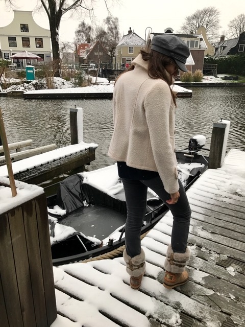 Wool Jacket Short - White